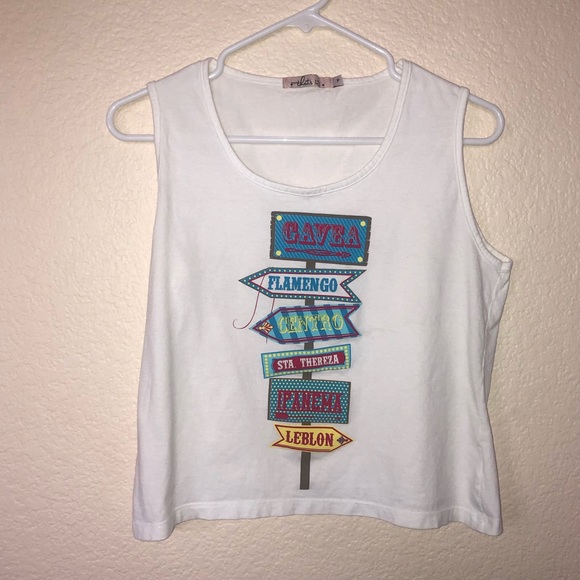 Brazil Graphic Crop Tank 🇧🇷 - Picture 1 of 4